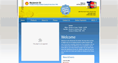 Desktop Screenshot of mackenzieoil.com